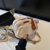 New Fashi Nyl Crossbody Bags for Women Trendy Shoulder Storage Bag Wide Strap Comfortable and Versatile Texture Pillow Bag