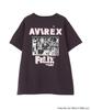 Avirex FELIX COMICS Size T-SHIRT, Women's, S, 010, Black, 783-5135610