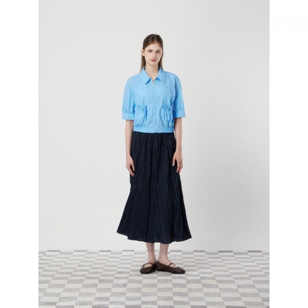 Cc Collect Pocket Ribbon Crop Blouson Jumper C252msj034