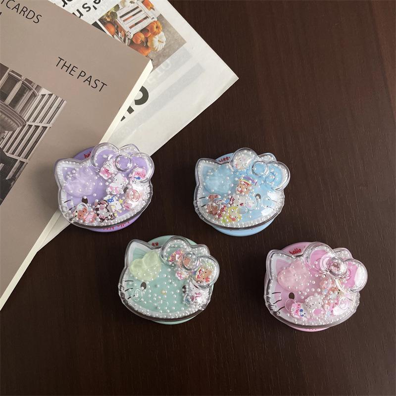 Magnetic Cartoon Pearl Shaker Bracket for MagSafe: Strong Desktop Holder, Retractable