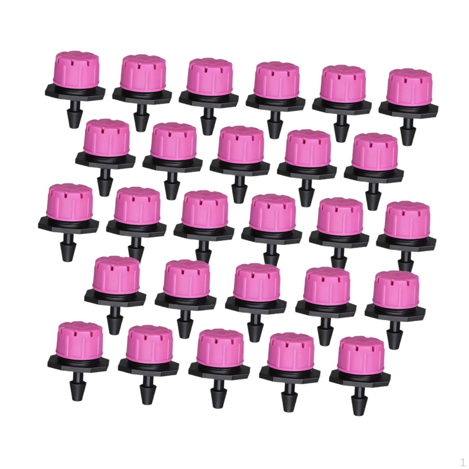 8 Hole Emitter Drippers Degree Watering Sprinklers Practical Adjustable Irrigation for