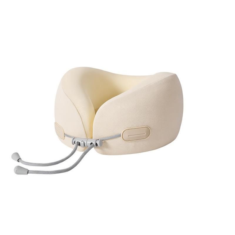 U-shaped pillow memory cotton slow rebound neck pillow portable storage travel aircraft pillow