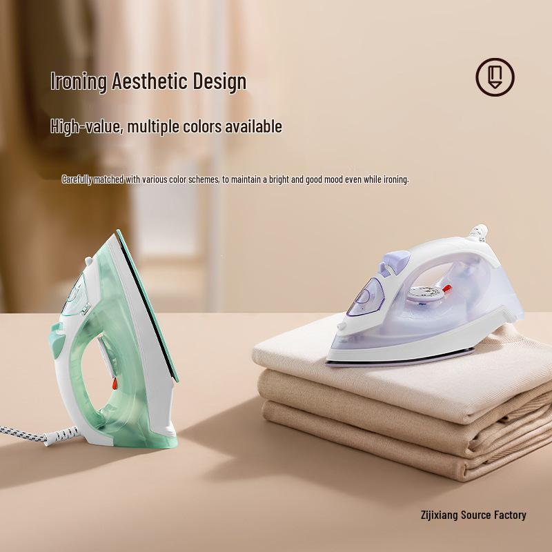 Compact Dual-Use Handheld Steam & Dry Iron: Mini Household Electric Ironing Machine