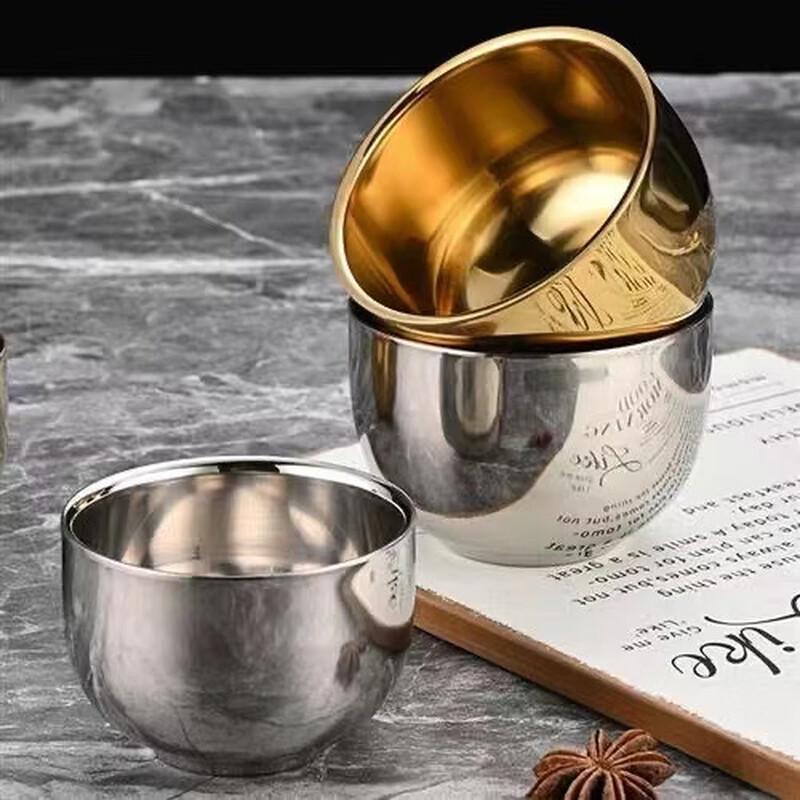 Shangqi Thickened 304 Stainless Steel Outdoor Portable Cup