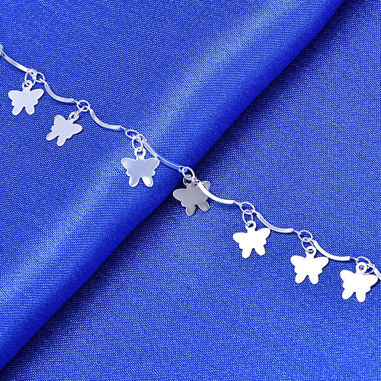 Summer Fashionable and Versatile Do Not Lose Colour Light Luxury Senior Sense of Jewelry Temperament Butterfly Bracelet