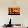 Wooden Halloween Doorplate Decoration Pendant Decoration Horror Festival Atmosphere Door Hanging
