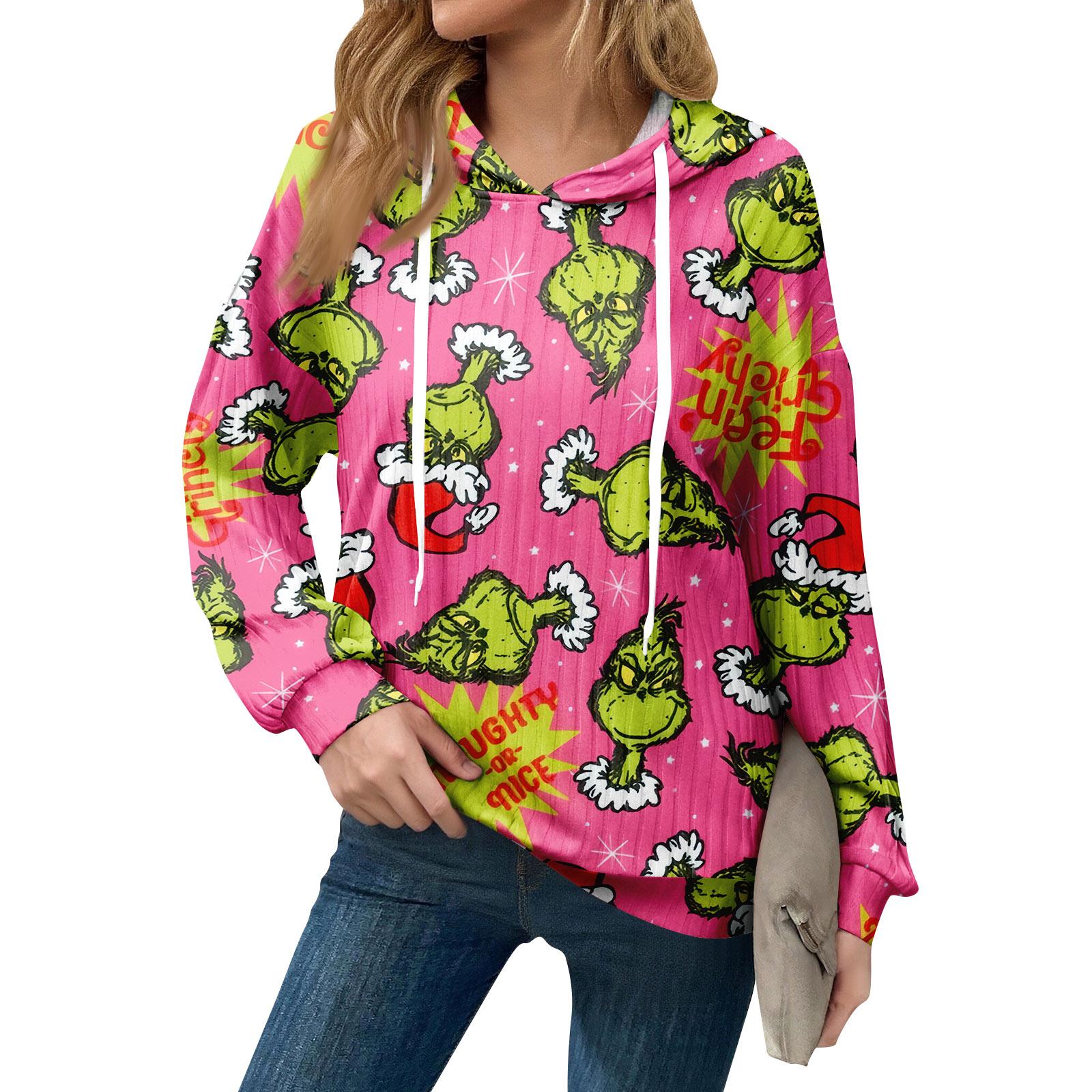 

Толстовки для женщин оверсайз зимние милые свитшоты пуловер трендовая осенняя одежда XXL