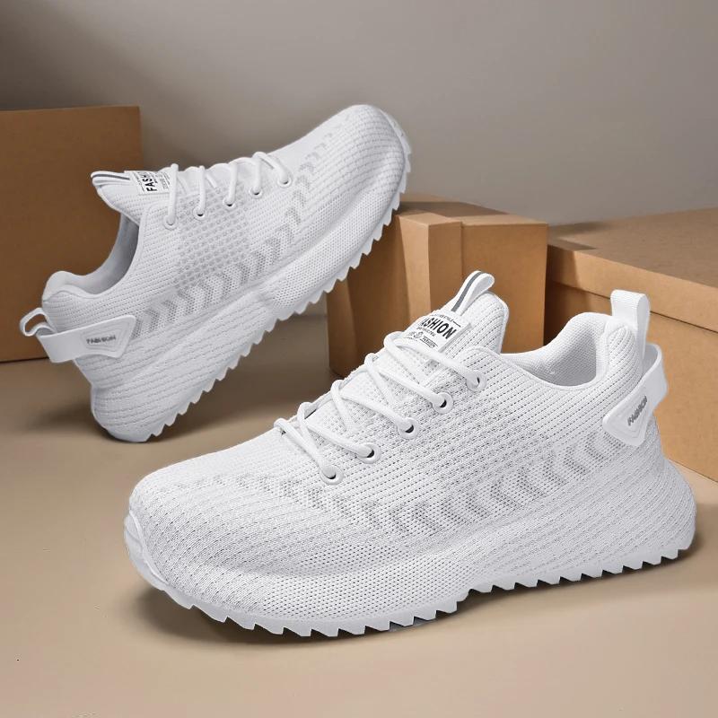 Hot Sale Fashion Men's Casual SneakerMen Soft Lace-up Shoes Man Lightweight Shoes for Men Soft Tooling Comfortable Sneakers