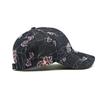 Women Jacquard Flower Cap Outdoor Sun Hat Denim Baseball Cap