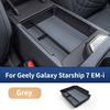 For Geely Galaxy Starship 7 EM-i Car Armrest Compartment Storage Box Central Control Lower Organizer Tray Interior Accessories