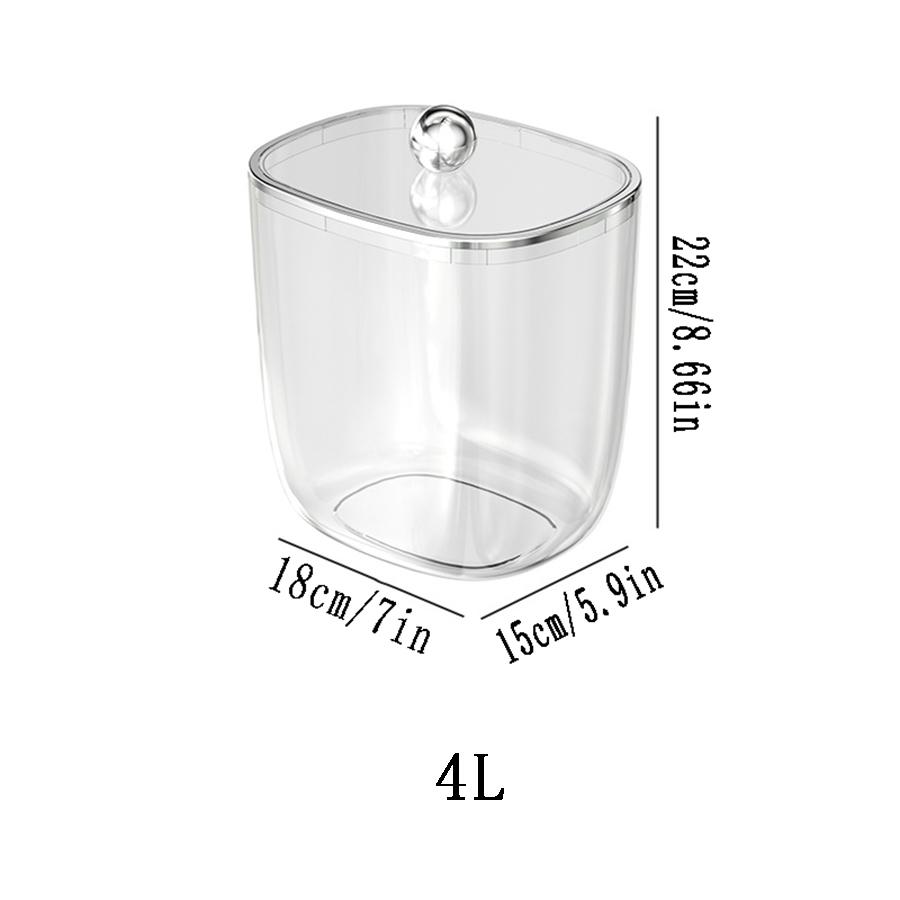 1 STÜCK Spielzeugaufbewahrungsglas Haushalt Transparent Kinder Kunststoff Baustein Aufbewahrungsglas Aufbewahrungsbox Organisieren Verschlussglas