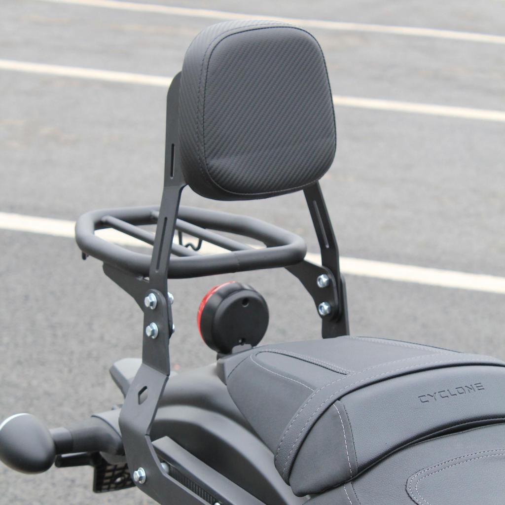 Zongshen Cyclone RA250 Crash Bar, Gear Lever, Backrest Rack, and Side Bag Modification Parts