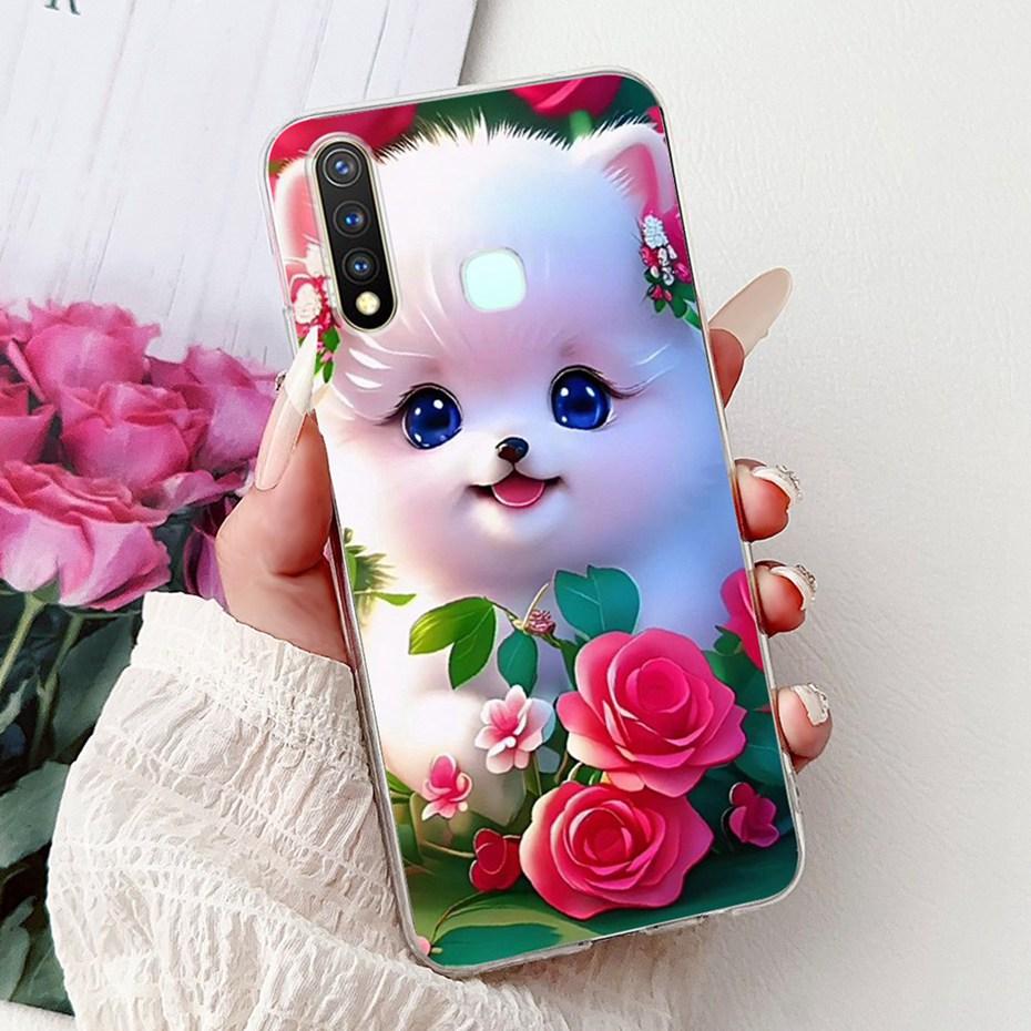 New Design Phone Case For Vivo 1915 Y19 Y5s Clear TPU Slim Back Cover For Vivo Y19 Y5s 1915 Soft Silicone Cases