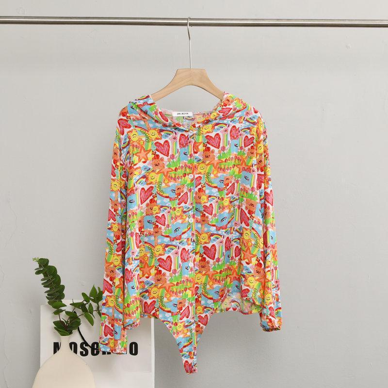 Women's Summer Lightweight Hooded Cardigan - Versatile, Plus Size Long Sleeve Rayon Jacket