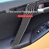 Mazda 3 Carbon Fiber Door Armrest Handle Panel Decorative Sticker