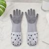 Pet Bathing Gloves, Silicone Hair Removal and Massage Gloves, High-Density Teeth Cleaning Gloves, Pet Grooming Gloves for Cats and Dogs