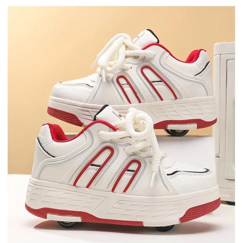 Dziecięce buty do chodzenia na czterech kółkach Odpinane buty płaskie Dziecięce buty do jazdy na czterech kółkach Buty do jazdy dla dziewczynki