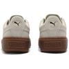 Puma Suede Platform CORE Women Vintage Low Top Skate Shoes Snow White Gum Brown 363559-19