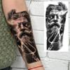 1 lapelis Realistiški Jėzaus Šventosios Motinos Maldos Laikini Tatuiruotės Vyrams Moterims Suaugusiems Ilgai Išliekančios Vandeniui Atsparios Laikinos Netikros Tatuiruotės Lipdukas