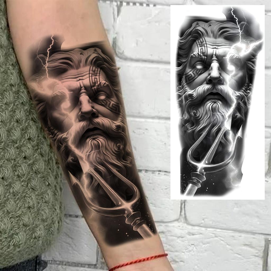 1 lapelis Realistiški Jėzaus Šventosios Motinos Maldos Laikini Tatuiruotės Vyrams Moterims Suaugusiems Ilgai Išliekančios Vandeniui Atsparios Laikinos Netikros Tatuiruotės Lipdukas