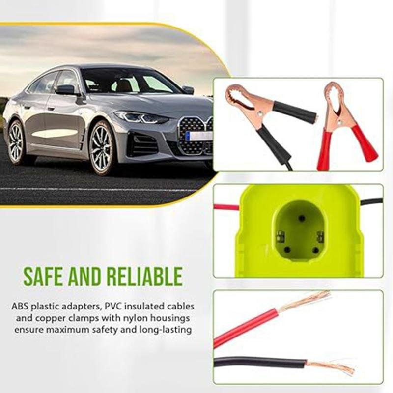 Quick Deployment Safety Protected Automotive Battery Booster Clamps Suitable For All Car Models Emergency Power Transfer
