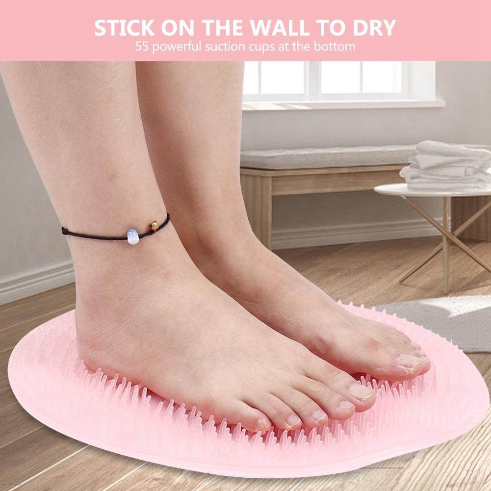 Foot Rubbing Back Massage Cushion Non Slip Suction Cup Massage Pad For Bathroom 