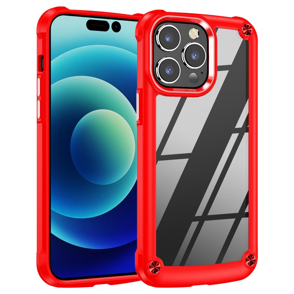 Applicable iPhone15promax Mobile Phone Case Super Anti-drop Apple 14 Transparent Protective Case 13 Wholesale 12