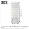 A4 Wall Hanging File Organizers Large Capacity Expandable Documents Case  Student Use