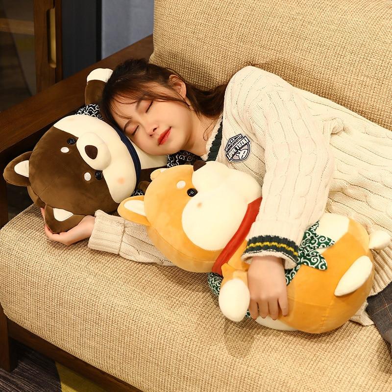 25 /35 /45cm Lieblicher Steh Dicker Shiba Inu Hund Plüschtiere Gefüllt Weich Kawaii Tier Cartoon Kissen Puppen Geschenk Für Kinder Baby Kinder