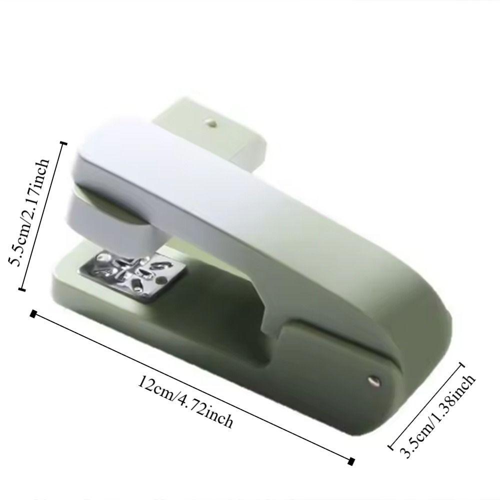 Effortless Desktop Stapler 360 Degree Rotary Rotatable Stapling Machine  School