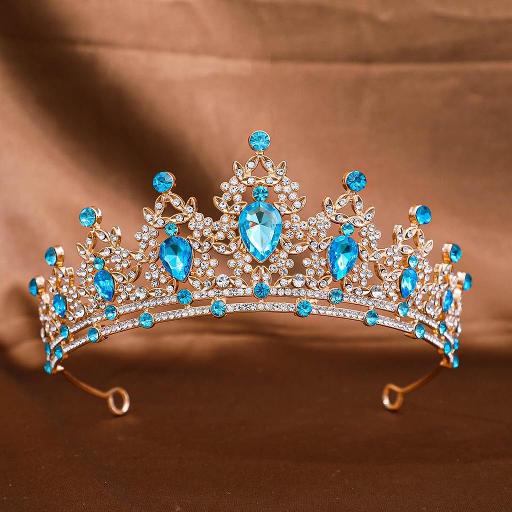 Bridal Crown Headpiece for Wedding, Birthday, Coming-of-Age Ceremony, Travel, Photography, and Dress Accessories