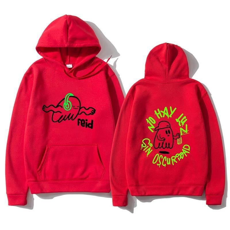 Rapper Feid Ferxxo Mor No Le Temas Rinted Men Hoodie Brand Hoody Clothes Vintage Fashion Casual Unisex Long Sleeve