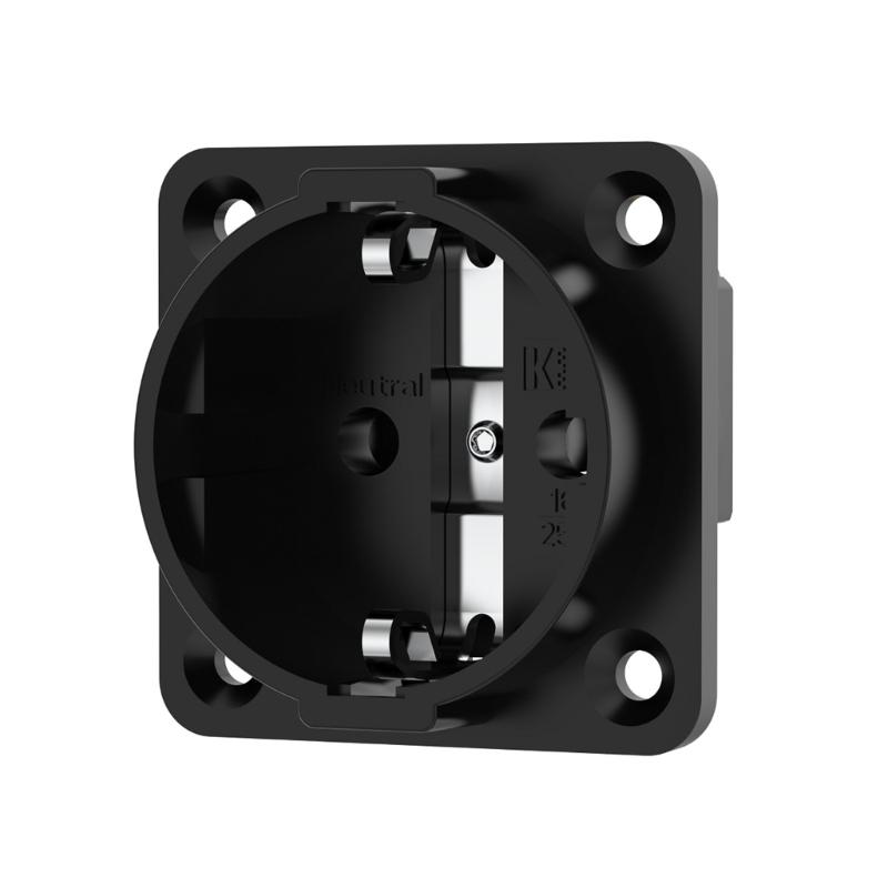 

Socket Rhodium 16A Inlet Adapter Power Outlet Socket Wall Outlet Power Mounting Socket Wall Plate Accessories 1