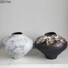 Retro Zen Inspired Ceramic Vase Creative Plant Pot Table Decoration Flowers Arrangement Floral Vases Room Aesthetic Decor