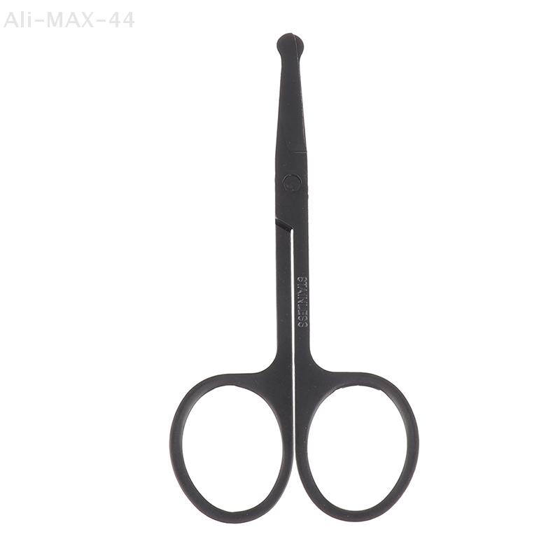 1PC Nose Hair Scissor Stainless Steel Eyebrow Nose Hair Cut Facial Makeup Tool
