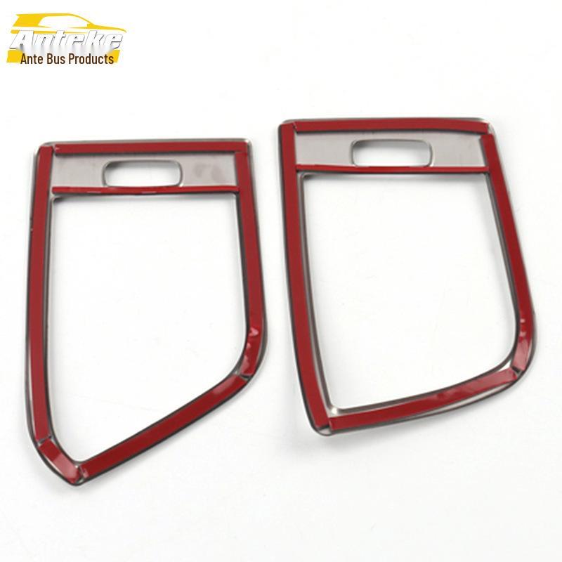 XC60 Front Row Stainless Steel Air Vent Trim Ring Modification