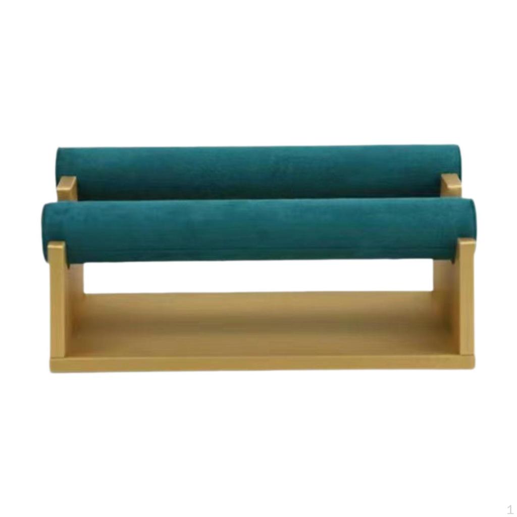 -Suport pentru brățări, Organizator de bijuterii, Ornament pentru economisirea spațiului, Suport creativ tip turn pentru coliere pentru