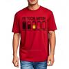 Top Tees Quickdry Tshirt For Man My Social Battery Levels Graphic Soft Cheap Tshirt New Arrived Solid Color Tshirt Comfortabl