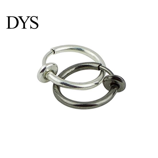 Goth Punk Earring 1Pc Simple No Deformance Unisex Nose Ear Piercing Lip Hoop Ring for Party Club Stud