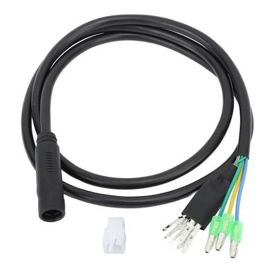 Cable alargador de motor hembra M10 de 9 pines, antisobrecalentamiento y antiinterferencias con conector impermeable.