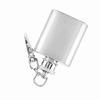 Portable Stainless Steel 1oz Whiskey Liquor Alcohol Bottle Pocket Wine Bottle Key Chain