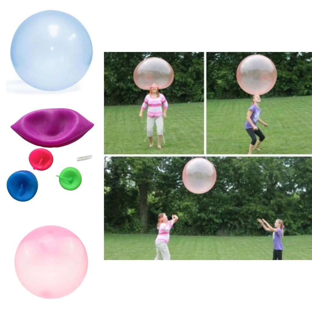 Colorful Super Magic Wubble Bubble Ball For Water Polo And Outdoor Play