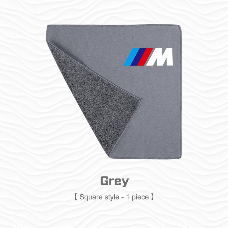 QXFA9 For BMW M M3 M5 M6 E36 E46 E91 F48 F25 F10 F20 X1X3X5 X6 X7 Suede Car Wash Towel Cleaning Rag Tools Interior Cleaning Soft Brush