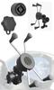 GOROPRI Smartphone Holder for and Other Compatible with Ram Mounts Inches and with X-Grip Motorcycles, Scooters, Mopeds, (D-Type (6.3 Larger,