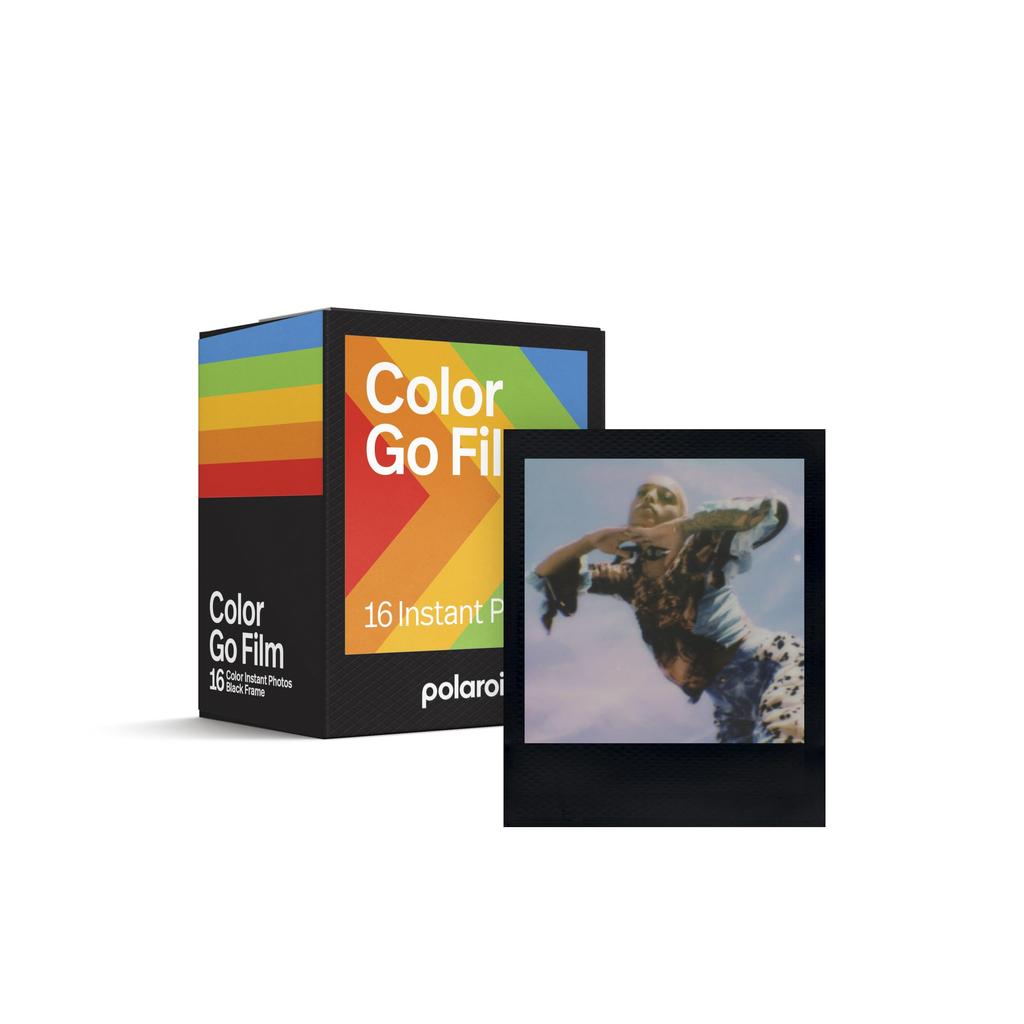Polaroid Go instant film double pack Black Frame 16 sheets of color black frame - Edition, film, (6211)
