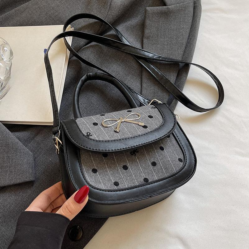 

Корейская версия женской сумки-банта подмышкой, новая высококачественная модная повседневная сумка через плечо для женщин