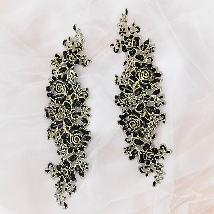 Thousand Colors Bride With Lace Accessories, White Car Bone Lace Handmade Diy Headdress Flower Material