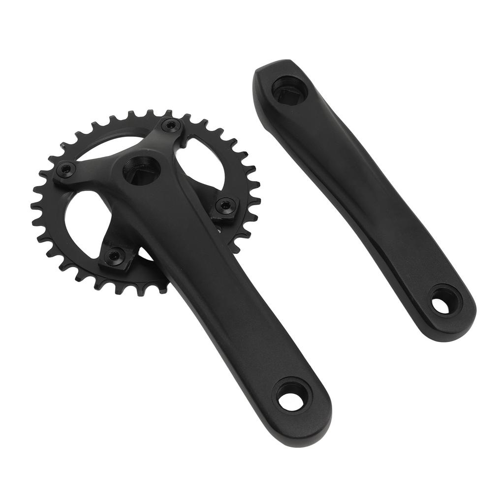 Mountainbike Kurbelarmset Aluminiumlegierung Rennrad Kurbelsatz Ersatz zum Fahren