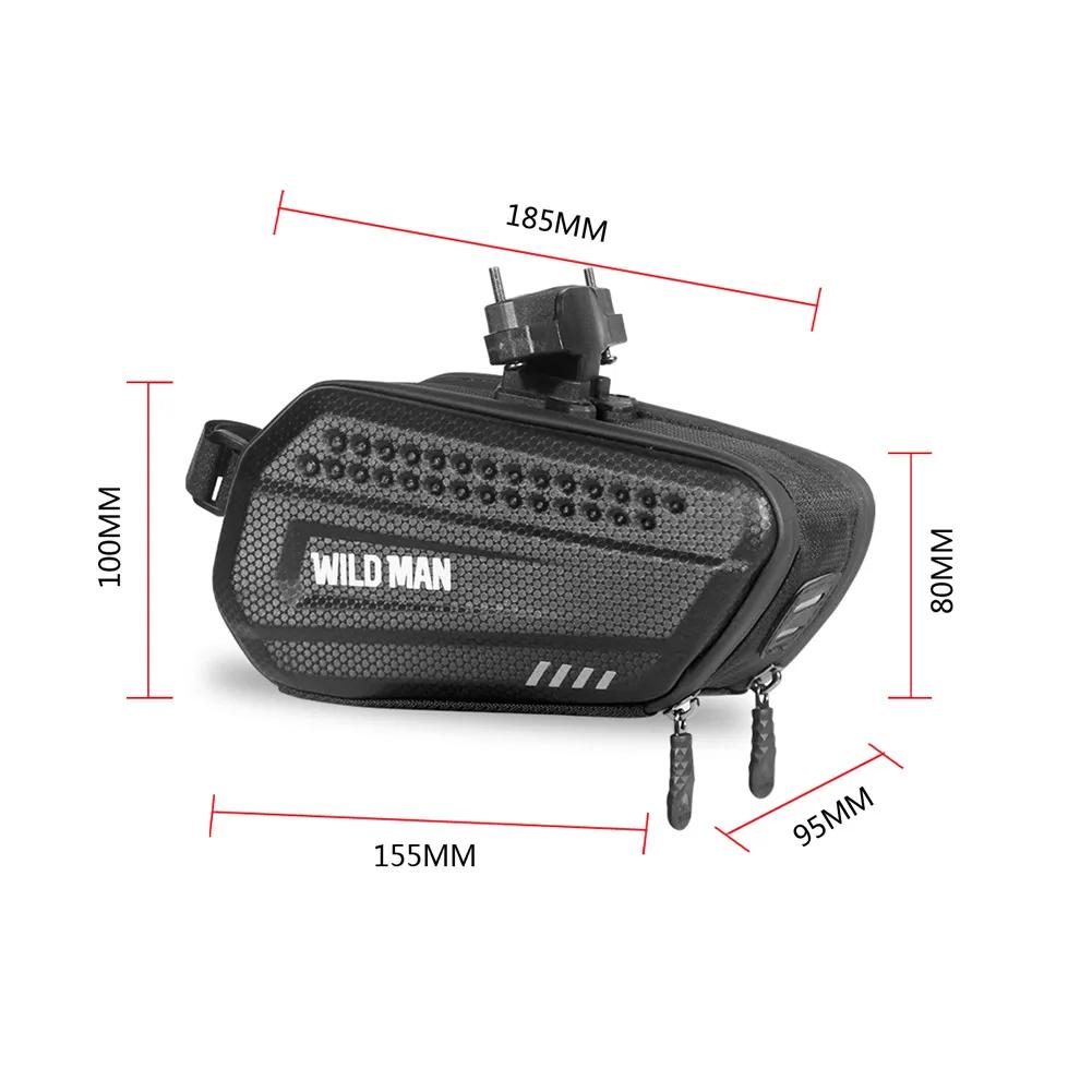 Wild Man 0.5-3L Electric Scooter Bag Waterproof For Xiaomi Rainproof Scooter Front Bag Bike Bicycle Bag Cycling Accessories