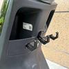 New Motorcycle Double Hook Luggage Bag Hanger No Drilling Required Front Bumper Hook Modified Hook E-Bike Motor Accessories